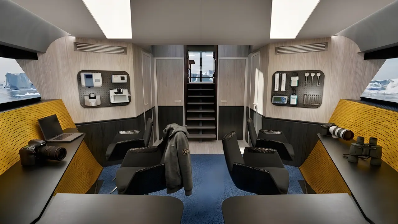 Artyx research room with workstations and camera equipment