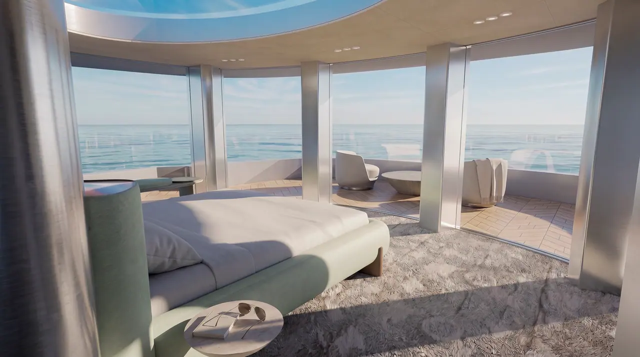 Velado owner’s bedroom with panoramic windows
